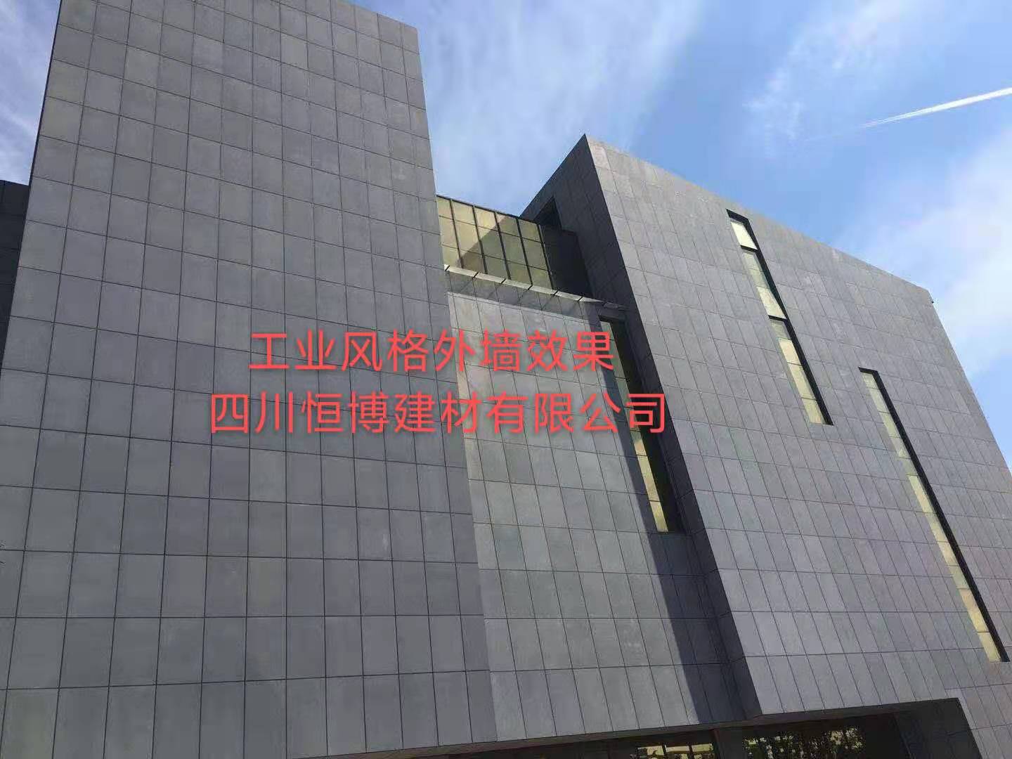 四川工业风格外墙效果